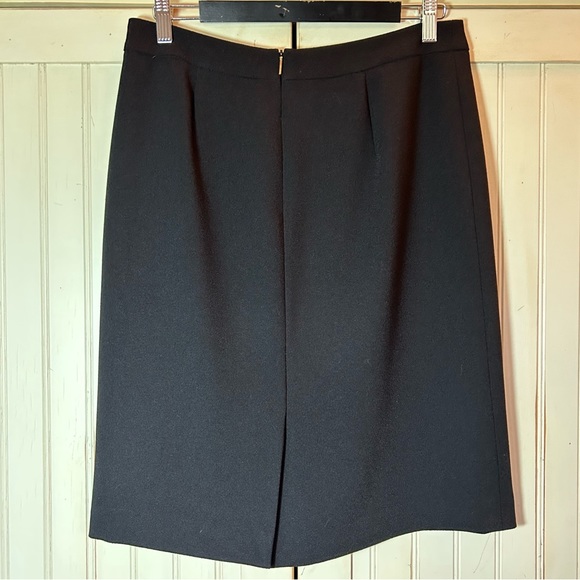 BOSS Hugo Boss Black Pencil Skirt Sz 8 EUC - Picture 5 of 13